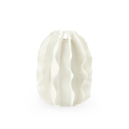 Spring Flower Tall Vase, Blanc de Chine