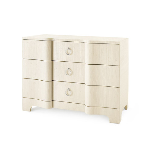 Bardot Large 3-Drawer, Canvas Cream Bardot Large 3-Drawer, Canvas Cream