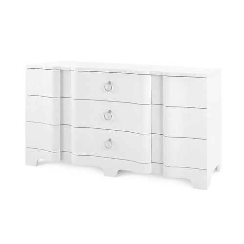 Bardot Extra Large 9-Drawer, Chiffon White