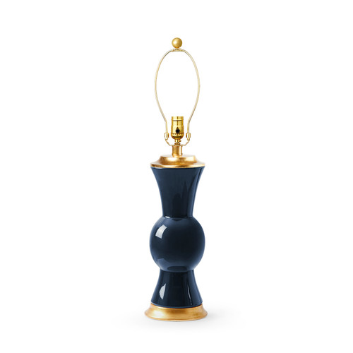 Tao Lamp Without Shade, Navy Blue