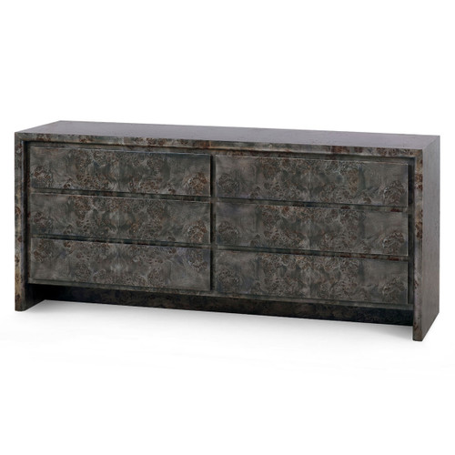 Beatrice 6-Drawer, Arabica Burl