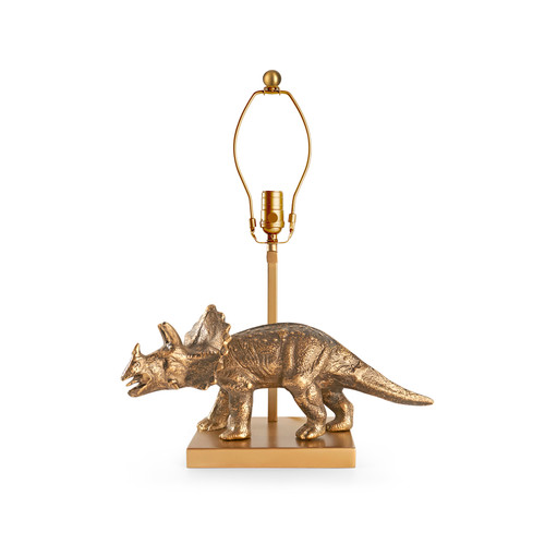 Titus Lamp Without Shade, Antique Brass
