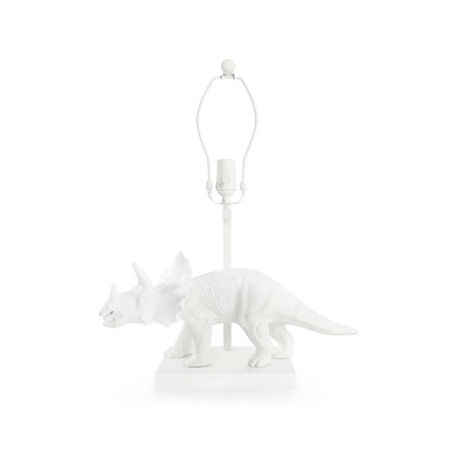 Titus Lamp Without Shade, Plaster White