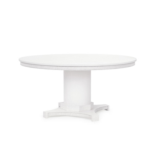 Kinsley 60" Dining Table, Glazed Whisper White
