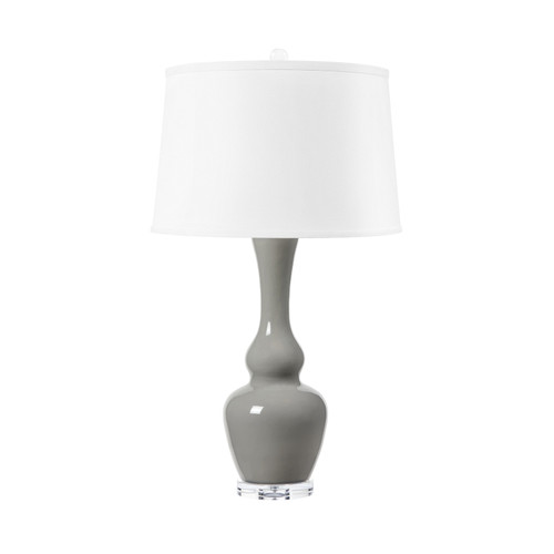 Ansonia Lamp Without Shade, Graphite Glow