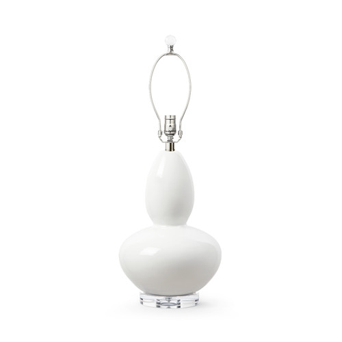 Lisbon Lamp Without Shade, Alpine Gleam