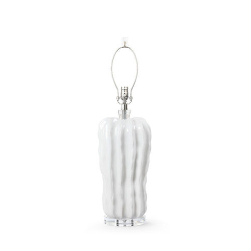 Malibu Lamp Without Shade, Alpine Gleam