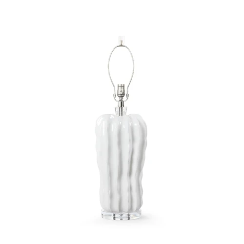 Malibu Lamp Without Shade, Alpine Gleam