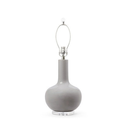 Pablo Lamp Without Shade, Steel Mist