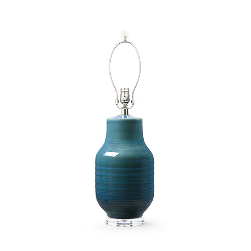 Positano Lamp Without Shade, Azure Mist