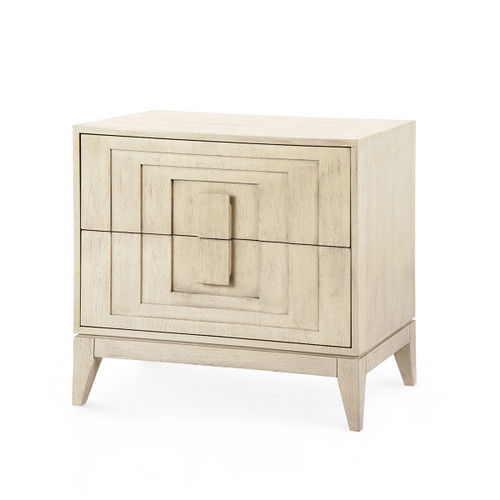 Cooper 2-Drawer Side Table, Sailcloth Sheen