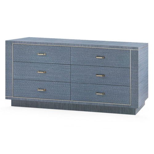 Ethan 6-Drawer, Navy Blue