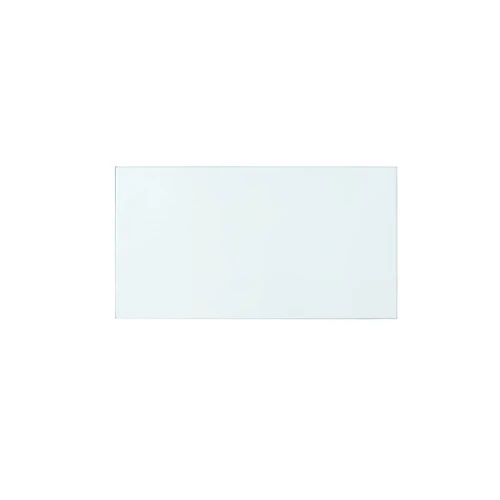 Bryant 3-Drawer Side Table Glass Top, Clear