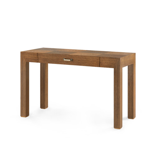 Velma Desk, Honeyed Burl