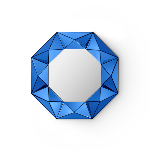 Phoenix Mirror, Sapphire Blue
