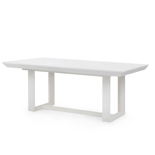 Finn Dining Table, Glazed Whisper White