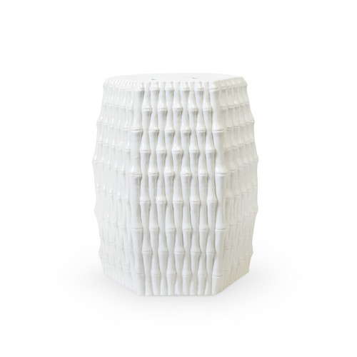 Burma Stool/ Side Table, Cool White Burma Stool/ Side Table, Cool White