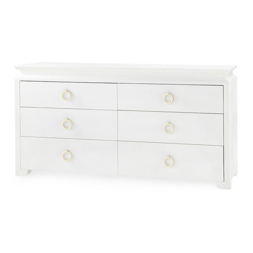 Elina Extra Large 6-Drawer, Vanilla