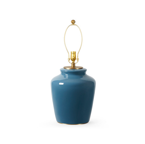 Aksel Lamp Without Shade, Cruise Teal