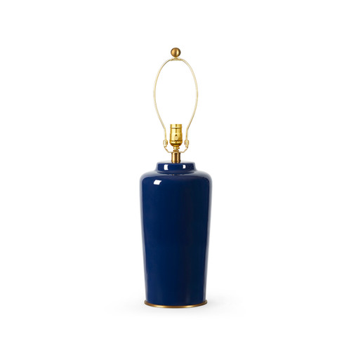 Draper Lamp Without Shade, Nocturne Blue