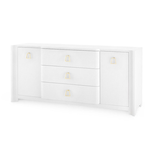 Audrey 3-Drawer & 2-Door Cabinet, Cream