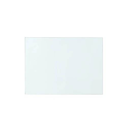 Barrett 3-Drawer Side Table Glass Top, Clear