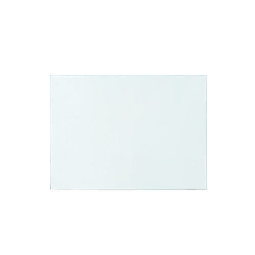 Gianna 3-Drawer Side Table Glass Top, Clear
