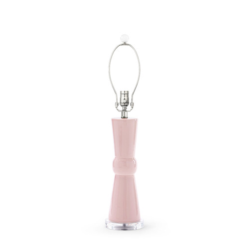 Clarissa Lamp Without Shade, Pink