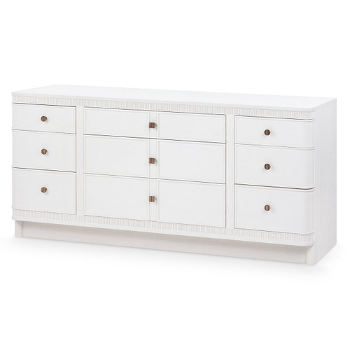 Sienna 9-Drawer Cabinet, Glazed Whisper White