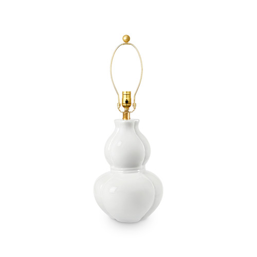 Sandar Lamp Without Shade, Coconut