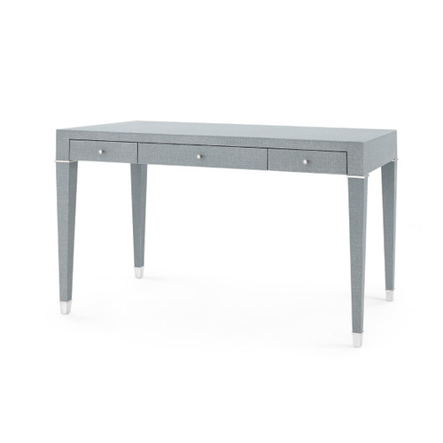 Claudette Desk, Washed Winter Gray, Nickel