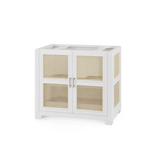 Ariel 2-Door Cabinet - Base Only, Vanilla