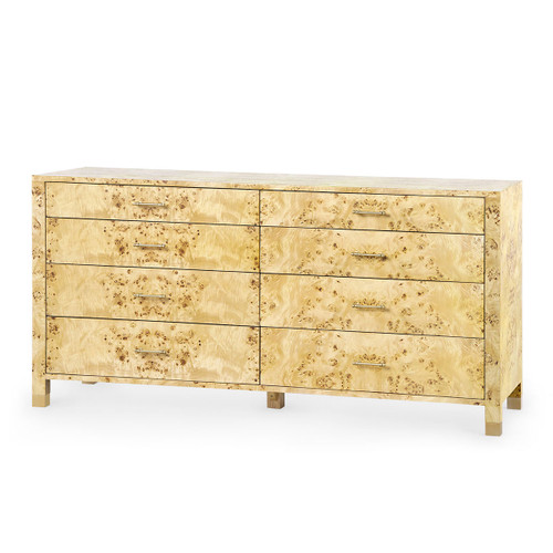 Cole Large 8-Drawer, Burl