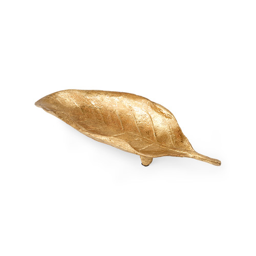 Magnolia Pen Holder, Gold Leaf