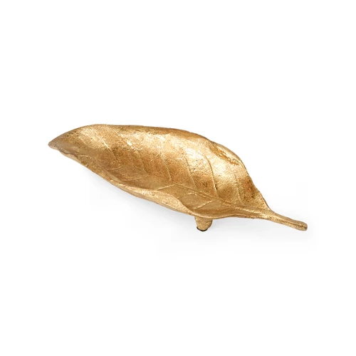 Magnolia Pen Holder, Gold Leaf