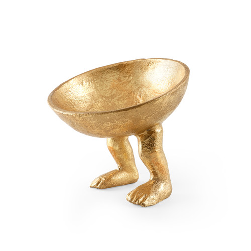 Sherpa Bowl, Gold Leaf