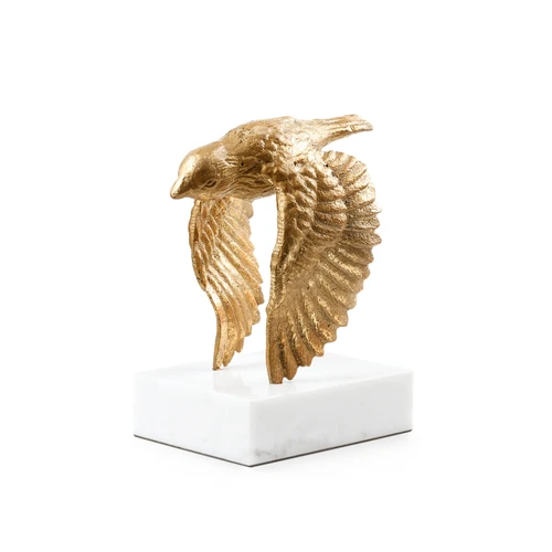 Skylark Statue, Gold Leaf