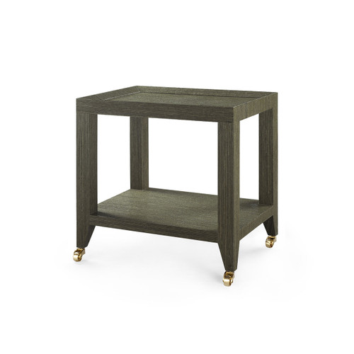 Isadora Tea Table, Deep Olive