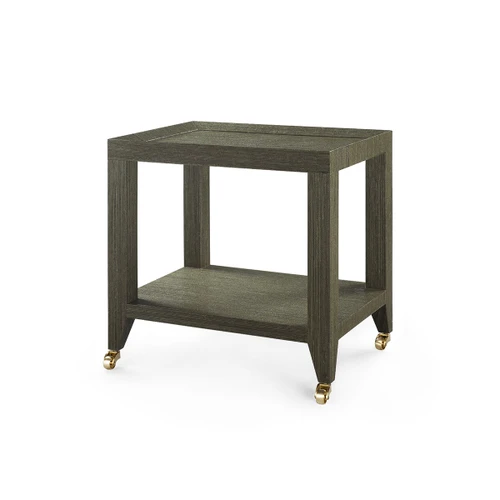Isadora Tea Table, Deep Olive