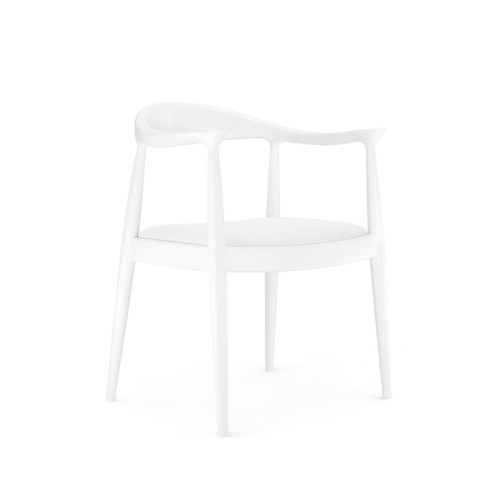 Danish Armchair, Eggshell White