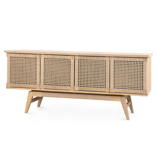 Dante 4-Door Cabinet, Natural