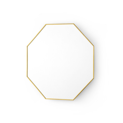 Eaves Mirror - Medium, Polished Brass