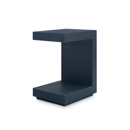 Essential Side Table, Blue Steel