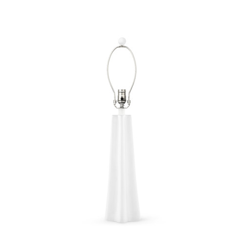 Estrella Lamp Without Shade, Plaster White