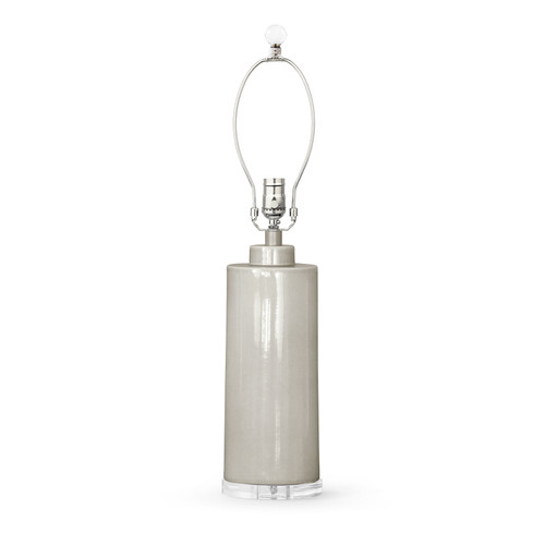 Formosa Lamp Without Shade, Dove Gray