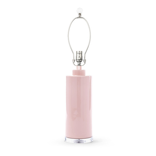 Formosa Lamp Without Shade, Pink