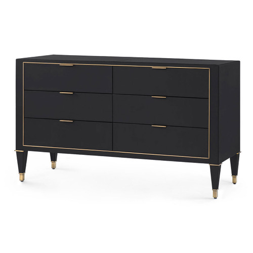 Hunter Extra Large 6-Drawer, Black