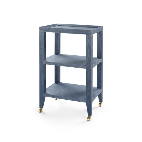 Isadora Side Table, Navy Blue