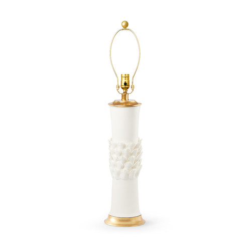 Jasmine Lamp Without Shade, Blanc de Chine