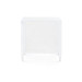 Kingston 3-Drawer Side Table, Soft White